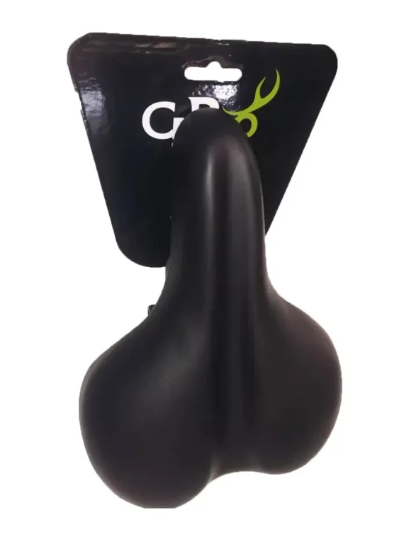 אוכף שחור עם חבק במידות 184mm x 258mm