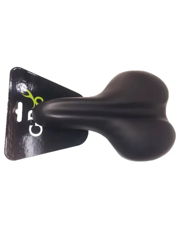 אוכף שחור עם חבק במידות 184mm x 258mm