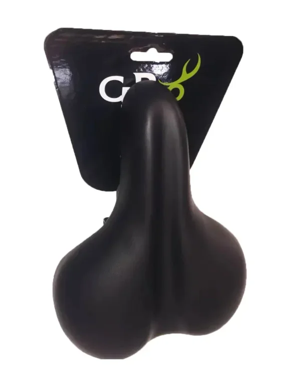 אוכף שחור עם חבק במידות 184mm x 258mm