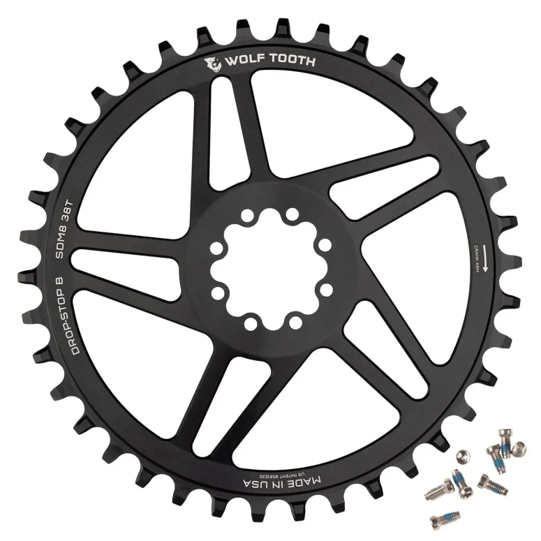 פלטה 8 ברגים 38T חיבור ישיר SRAM