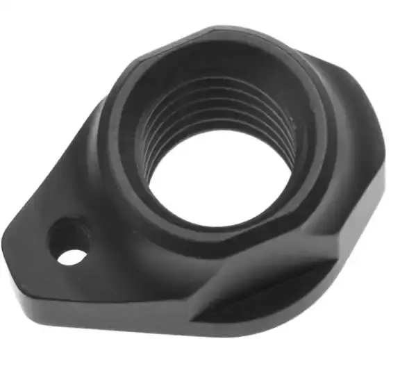 S11 - אום סגירה לאוזן   Axle nut for Giant 12mm x 142mm M12x1 threading for old DT Swiss - silver co