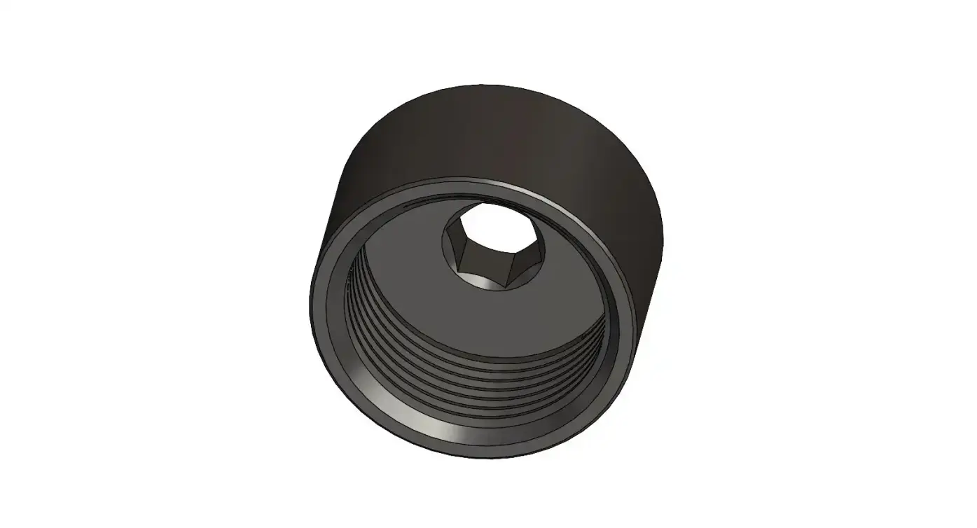 S45 - אום סגירה לאוזן S49 Locknut for Look D858