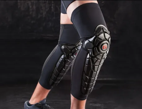 מגנים לשוקיים וברכיים  Elite Knee Shin Guard Blk/Blk Topo M