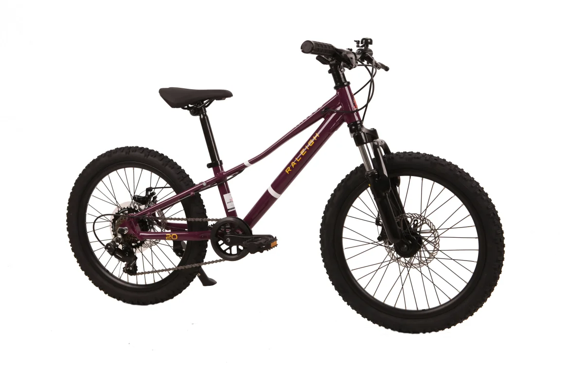 אופני הרים לילדים ונוער סגול "Raleigh 20