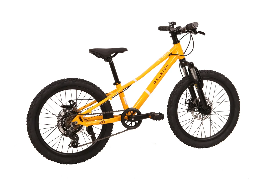 אופני הרים לילדים ונוער צהוב "Raleigh 20